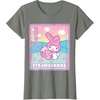 image:imageMy Melody Strawberry Milk TShirtOlive Heather