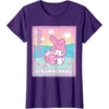 image:imageMy Melody Strawberry Milk TShirtPurple