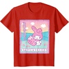 image:imageMy Melody Strawberry Milk TShirtRed