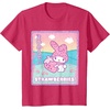 image:imageMy Melody Strawberry Milk TShirtRed Heather