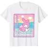 image:imageMy Melody Strawberry Milk TShirtWhite
