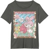 image:imageMy Melody Strawberry Picking Strawberries Farm Short Sleeve TShirtAsphalt Grey