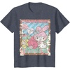 image:imageMy Melody Strawberry Picking Strawberries Farm Short Sleeve TShirtHeather Blue