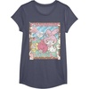 image:imageMy Melody Strawberry Picking Strawberries Farm Short Sleeve TShirtHeather Blue