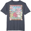 image:imageMy Melody Strawberry Picking Strawberries Farm Short Sleeve TShirtHeather Blue
