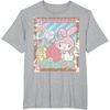 image:imageMy Melody Strawberry Picking Strawberries Farm Short Sleeve TShirtHeather Grey