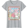image:imageMy Melody Strawberry Picking Strawberries Farm Short Sleeve TShirtHeather Grey