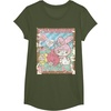 image:imageMy Melody Strawberry Picking Strawberries Farm Short Sleeve TShirtOlive Green