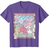 image:imageMy Melody Strawberry Picking Strawberries Farm Short Sleeve TShirtPurple Heather