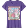image:imageMy Melody Strawberry Picking Strawberries Farm Short Sleeve TShirtPurple Heather
