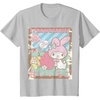 image:imageMy Melody Strawberry Picking Strawberries Farm Short Sleeve TShirtSilver Grey