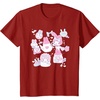image:imageMy Melody Tea Party with Friends Tee Shirt TShirtCranberry Red