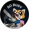 image:imageOffice Rage Chainsaw So Busy PopSockets Adhesive PopGripAdhesive PopGrip