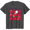 image:imagePochacco Happy Valentines Day TShirt SmallDark Heather Grey