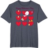 image:imagePochacco Happy Valentines Day TShirt SmallHeather Blue