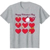 image:imagePochacco Happy Valentines Day TShirt SmallHeather Grey
