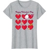 image:imagePochacco Happy Valentines Day TShirt SmallHeather Grey