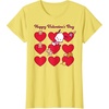 image:imagePochacco Happy Valentines Day TShirt SmallLemon Yellow