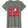 image:imagePochacco Happy Valentines Day TShirt SmallOlive Heather