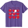 image:imagePochacco Happy Valentines Day TShirt SmallPurple Heather