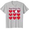 image:imagePochacco Happy Valentines Day TShirt SmallSilver Grey