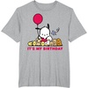 image:imagePochacco Its My Birthday TShirtHeather Grey