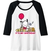 image:imagePochacco Its my Birthday Raglan Baseball TeeBlackWhite