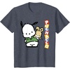 image:imagePochacco Letter Blocks TShirtHeather Blue