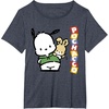 image:imagePochacco Letter Blocks TShirtHeather Blue