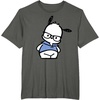 image:imagePochacco Nerd Glasses TShirtAsphalt Grey