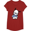 image:imagePochacco Nerd Glasses TShirtCranberry Red