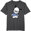 image:imagePochacco Nerd Glasses TShirtDark Heather Grey
