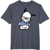 image:imagePochacco Nerd Glasses TShirtHeather Blue