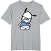 image:imagePochacco Nerd Glasses TShirtHeather Grey