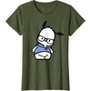 image:imagePochacco Nerd Glasses TShirtOlive Green