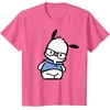 image:imagePochacco Nerd Glasses TShirtPink Heather