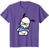 image:imagePochacco Nerd Glasses TShirtPurple Heather