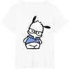 image:imagePochacco Nerd Glasses TShirtWhite