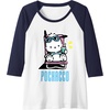 image:imagePochacco Summer Drink Raglan Baseball TeeNavy BlueWhite