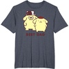image:imagePompompurin Best Dad Fathers Day TShirtHeather Blue