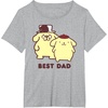 image:imagePompompurin Best Dad Fathers Day TShirtHeather Grey