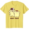 image:imagePompompurin Best Dad Fathers Day TShirtLemon Yellow