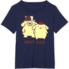 image:imagePompompurin Best Dad Fathers Day TShirtNavy Blue