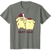 image:imagePompompurin Best Dad Fathers Day TShirtOlive Heather
