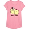 image:imagePompompurin Best Dad Fathers Day TShirtPink