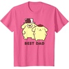 image:imagePompompurin Best Dad Fathers Day TShirtPink Heather