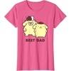 image:imagePompompurin Best Dad Fathers Day TShirtPink Heather