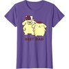 image:imagePompompurin Best Dad Fathers Day TShirtPurple Heather