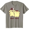 image:imagePompompurin Best Dad Fathers Day TShirtSlate Grey