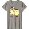 image:imagePompompurin Best Dad Fathers Day TShirtSlate Grey